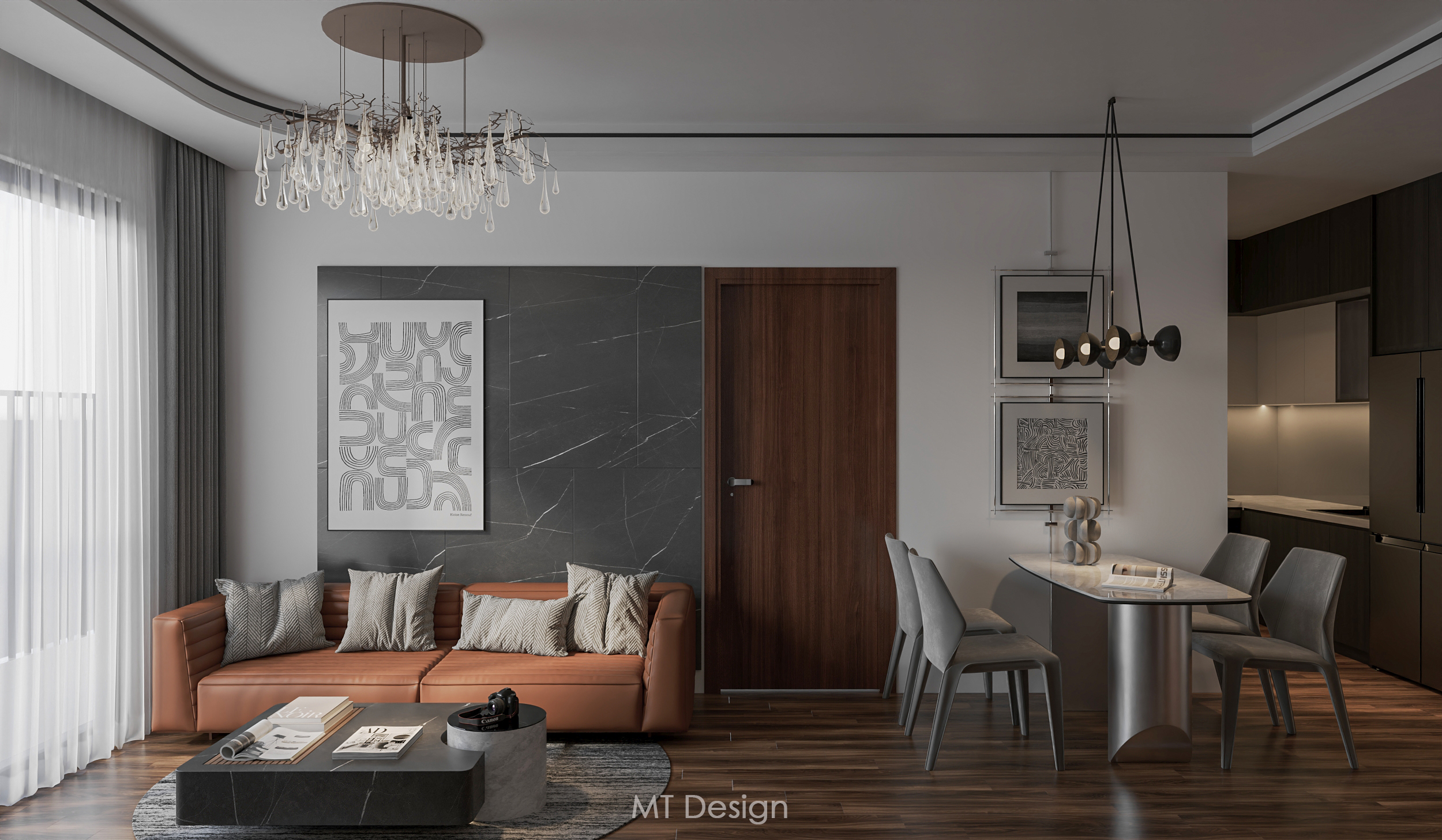 Phối cảnh Căn hộ CH-13 · Ecohome 3